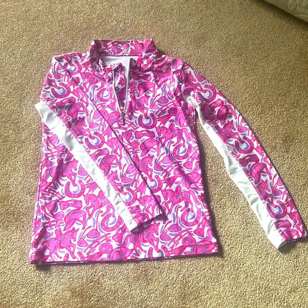 Girl riding shirt